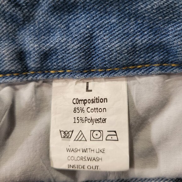 Jeans FAShion  Jeans Large Colorblock High Waisted - Picture 8 of 8